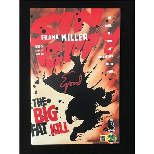 ELIJAH WOOD SIGNED SIN CITY COMIC - WWOC COA