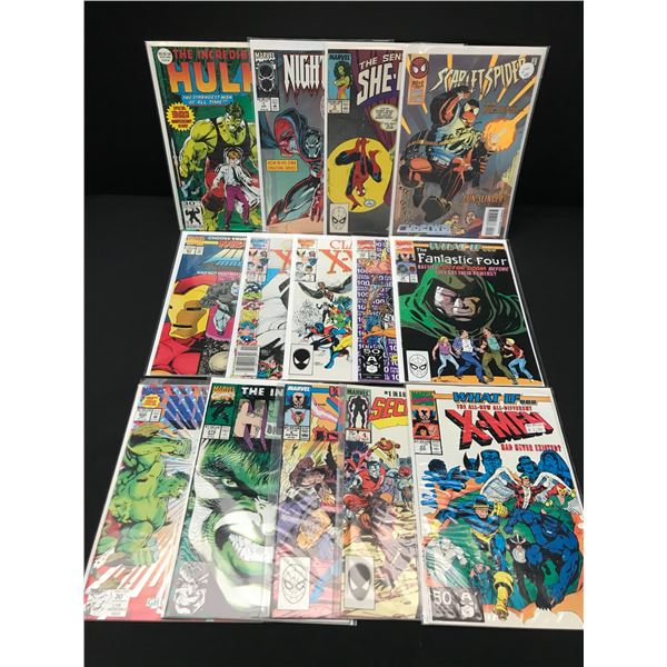 LARGE LOT OF MIXED TITLE COMICS - MARVEL COMICS