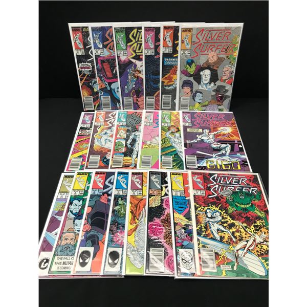 LARGE LOT OF SILVER SURFER COMICS - MARVEL COMICS