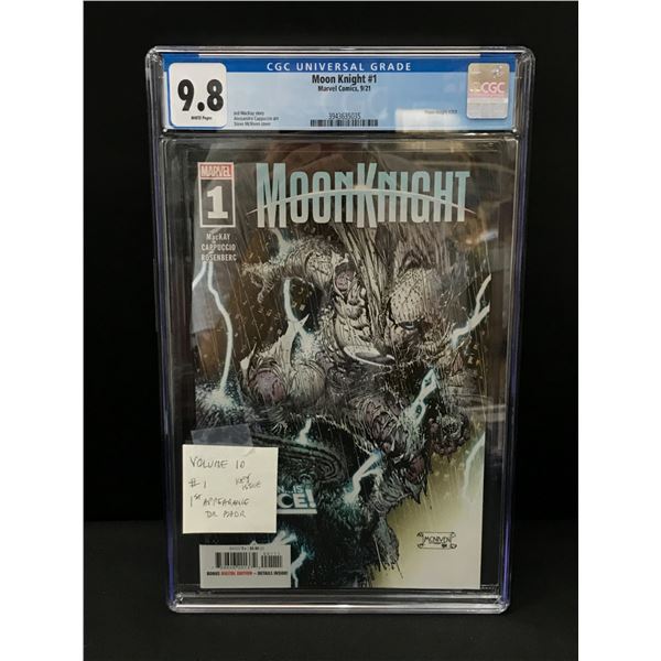 MOONKNIGHT #1 BY MARVEL COMICS - CGC GRADE 9.8
