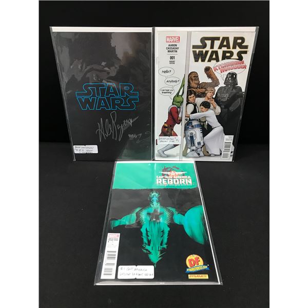 LOT OF 3 MIXED TITLE LIMITED EDITION COMICS - VARIOUS PUBLISHERS
