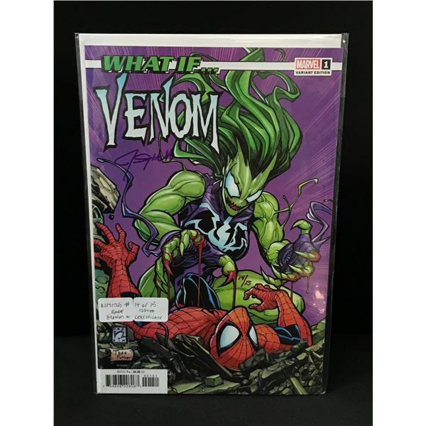 WHAT IF #1 VARIANT EDITION SIGNED WITH CERT - MARVEL COMICS