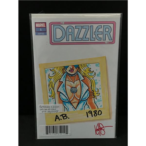 DAZZLER #1 SIGNED - MARVEL COMICS