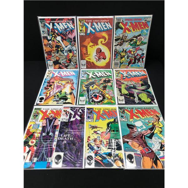 LOT OF 10 X-MEN COMICS - MARVEL COMICS