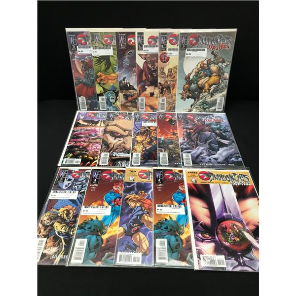 LOT OF 16 THUNDERCATS COMICS