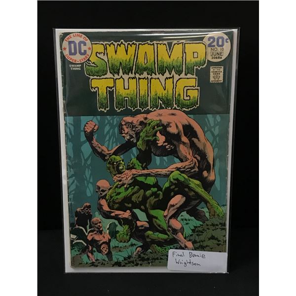 SWAMP THING #10 FINAL BERNIE WRIGHTSON - DC COMICS