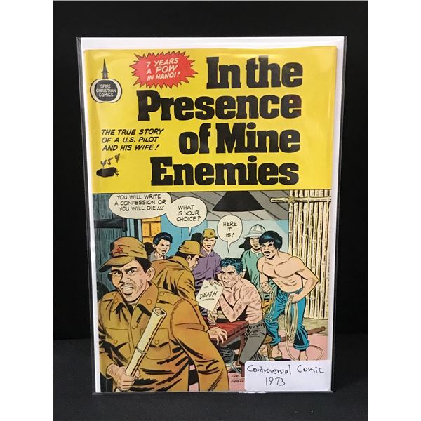 IN THE PRESENSE OF MINE ENEMIES (1973) SPIRE CHRISTIAN COMICS