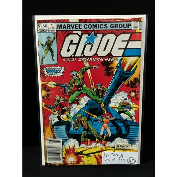 G.I JOE #1 TONS OF 1STS - MARVEL COMICS