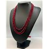 Image 6 : 202 Cttw Natural Mined From The Earth Ruby  Necklace