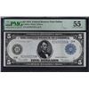 Image 1 : 1914 $5 Dallas FRN PMG 55