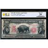 Image 1 : 1901 $10 Bison Legal Tender Note PCGS 20