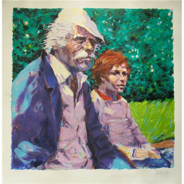 ALDO LUONGO DESTINY Hand Signed Limited Edition Large Serigraph