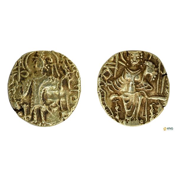 Kushanas, Shaka, Gold Dinar.