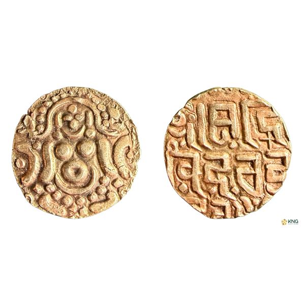Gahadavala Dynasty, Govindachandra Deva, Gold 4Â½ Masha.
