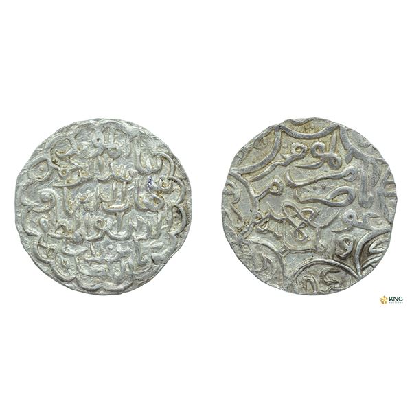 Bengal Sultanate, Shihab al-Din Bayazid Shah, Silver Tanka, Firuzabad Mint.