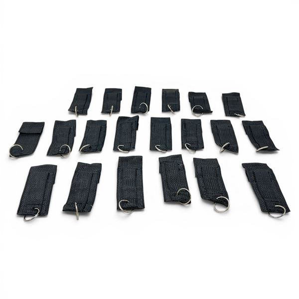 Key Ring Holder X 20, Black