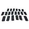Image 1 : Key Ring Holder X 20, Black