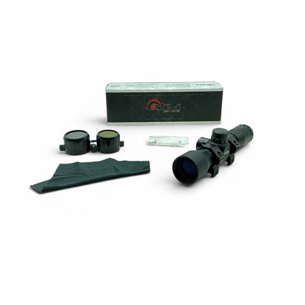 Aim Sport 4 X 32 mm Compact Scope with Mil Dot Reticle
