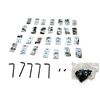 Image 1 : Rail Segments 1 1/2" in Realtree AP Snow Camo X 30, with Hardware and Allen Key