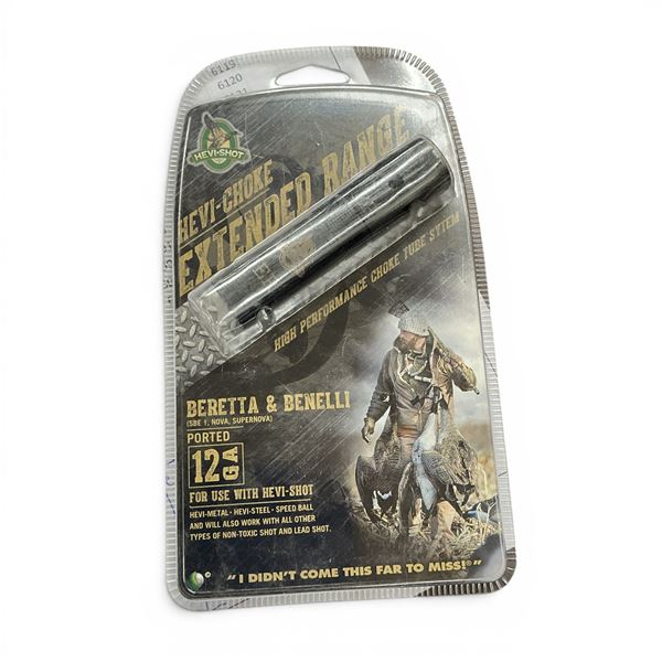 Hevi-Shot Hevi-Choke Extended Range 12 Ga Ported Beretta and Benelli Choke Tube
