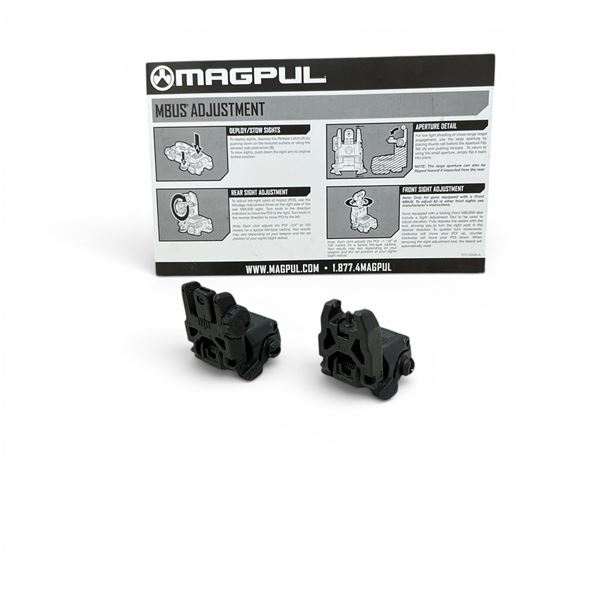 Magpul MBUS Front and Rear Flip Up Sight Set