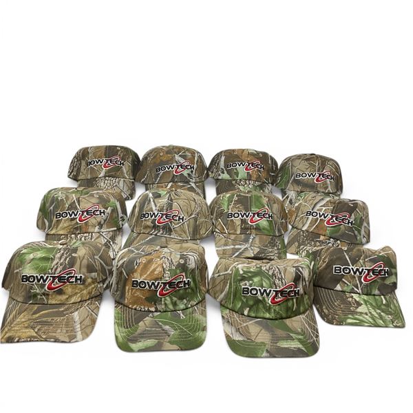 Bowtech Archery Hats in Camo, OSFM X 12