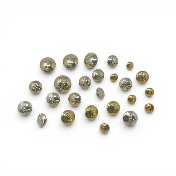 Assorted Royal Canadian Corps of Signals Buttons X 25