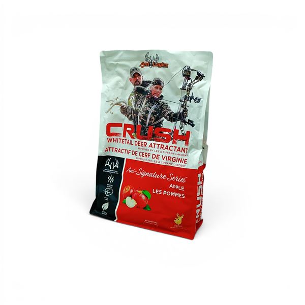 Ani Logics Signature Series 'Crush' Whitetail Deer Attractant in Apple, 5 Lbs