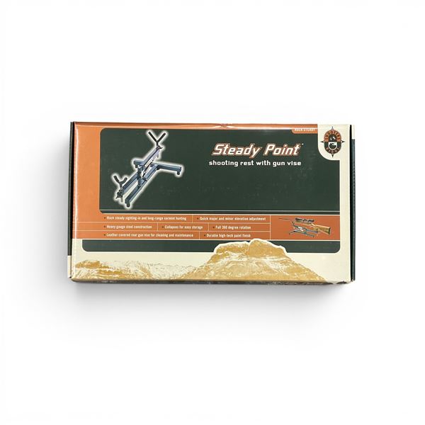 Shooter's Ridge Steady Point Shooting Rest with Gun Vise