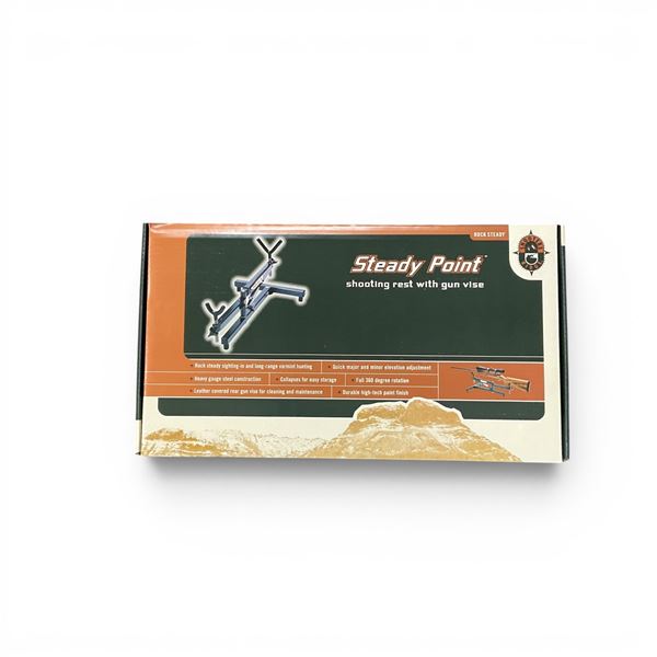 Shooter's Ridge Steady Point Shooting Rest with Gun Vise