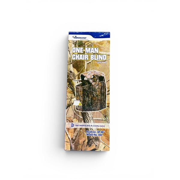 Ameristep One Man Chair Blind in Realtree AP Camo