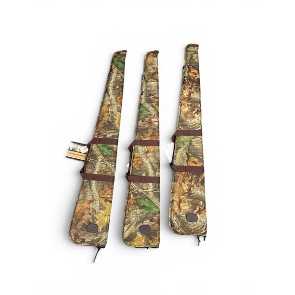 Bob Allen Foam Lined Soft Gun Cases in Advantage Timber Camo 48" X 3