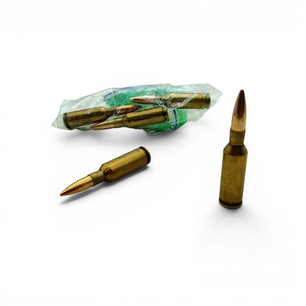 Loose 22 Cal PPC Centerfire Ammunition, 5 Rounds