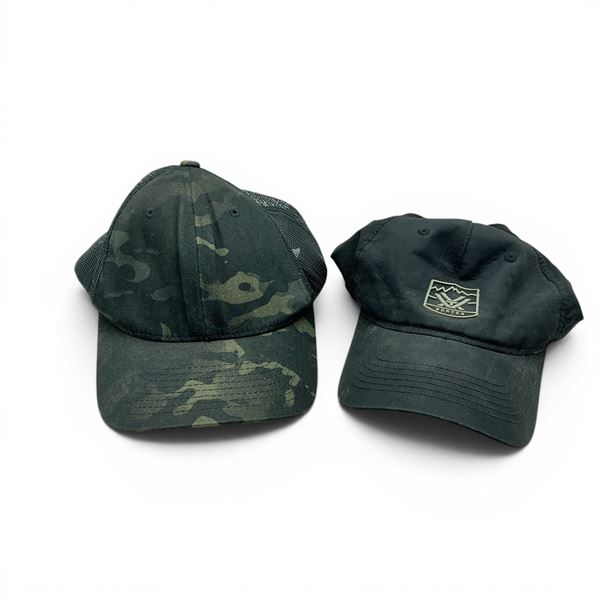 Vortex and Lids Camo Hat with Adjustable Backs