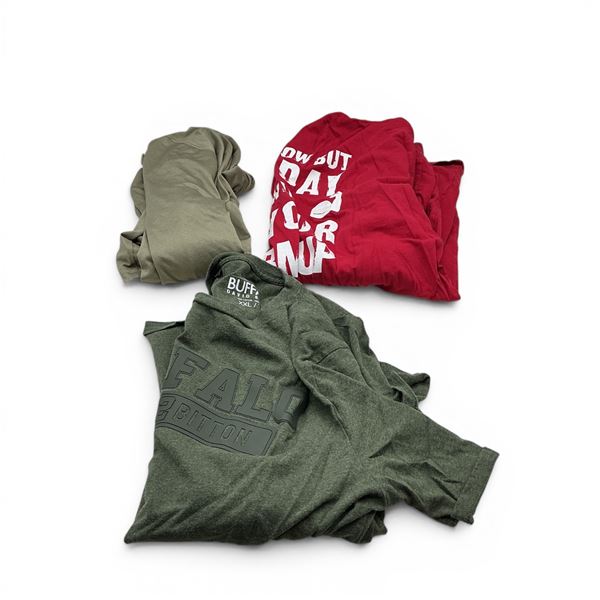 Hurts Now, Under Armour and Buffalo Shirts Size XXL