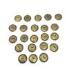 Image 2 : Canadian Army Large King's Crown Buttons X 22