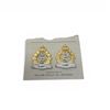 Image 1 : Unissued Royal Canadian Army Medical Corps Officer's Collar Budges of the King's Crown X 2