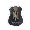 Image 1 : Highland Light Infantry of Canada Wire Embroidered Blazer Badge