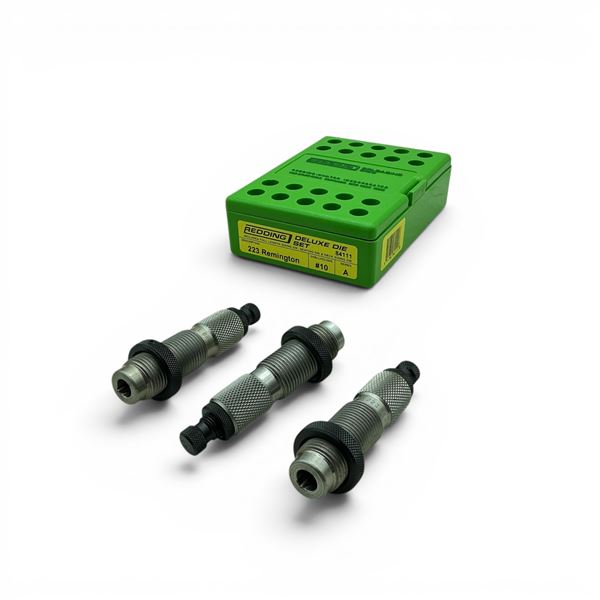 Redding Deluxe 3 Die Reloading Set for 223 Remington
