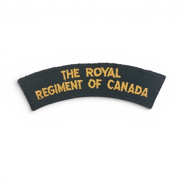 Green Service Dress Shoulder Flash for Royal Regiment of Canada