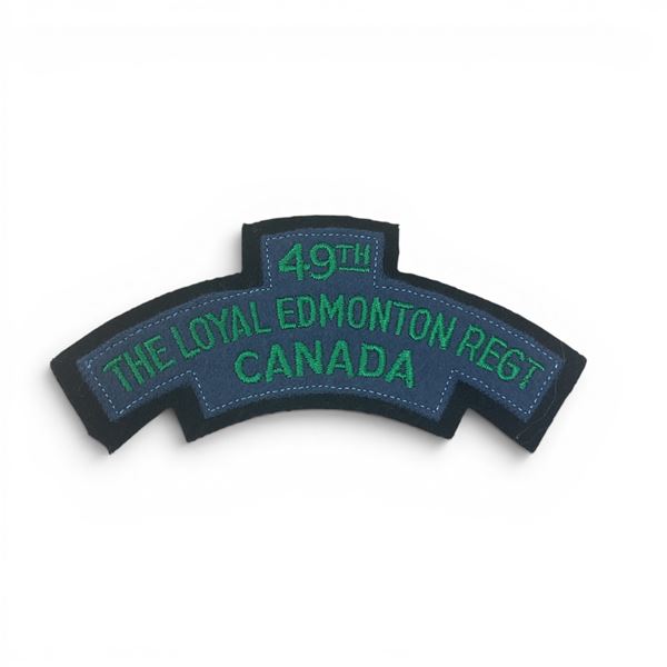 Loyal Edmonton Regiment Shoulder Flash