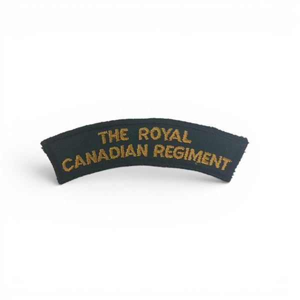 Royal Canadian Regiment Work Dress Shoulder Flash
