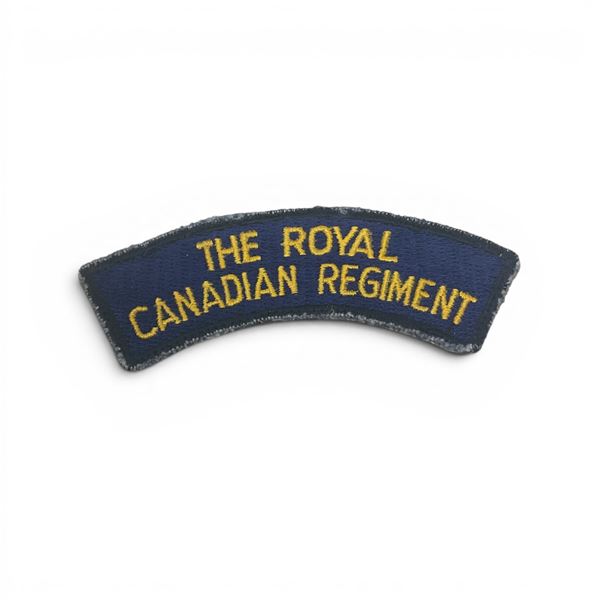 Royal Canadian Regiment Army Cadet Issue Shoulder Flash X 2