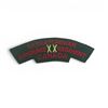 Image 1 : XX (20th) Saskatchewan Armoured Regiment Shoulder Flash