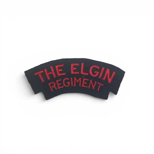 Elgin Regiment Shoulder Flash