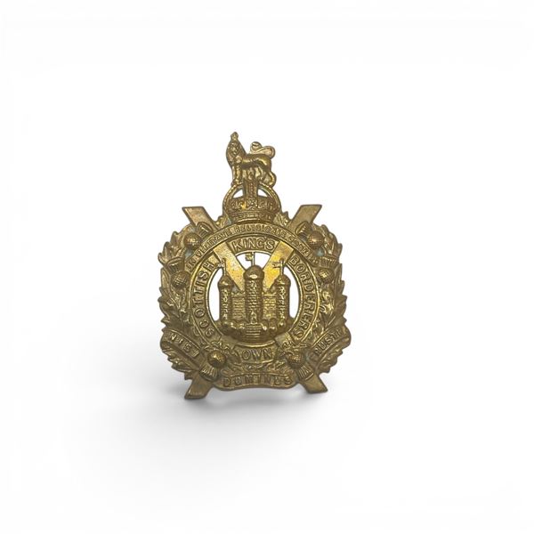 King's Own Scottish Borderers Cap Badge