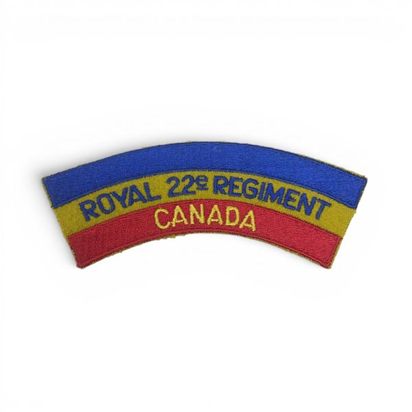 Royal 22nd Regiment Army Cadet Shoulder Flash