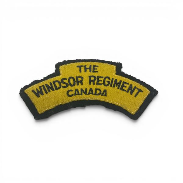 Windsor Regiment Shoulder Flash
