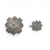 Image 1 : Highland Light Infantry of Canada Officer's Cap Badge and Collar Badge