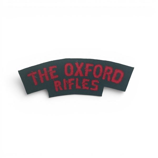The Oxford Rifle Shoulder Flash